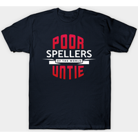 Poor Spellers of the World Untie - Unite T-Shirt for Men — Mens T Shirts