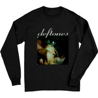 Deftones Long Sleeve T-Shirt for Unisex in Black — Mens T Shirts