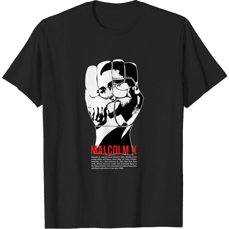 T-shirt pour hommes Malcolm X Black Lives Matter — T-shirts pour hommes