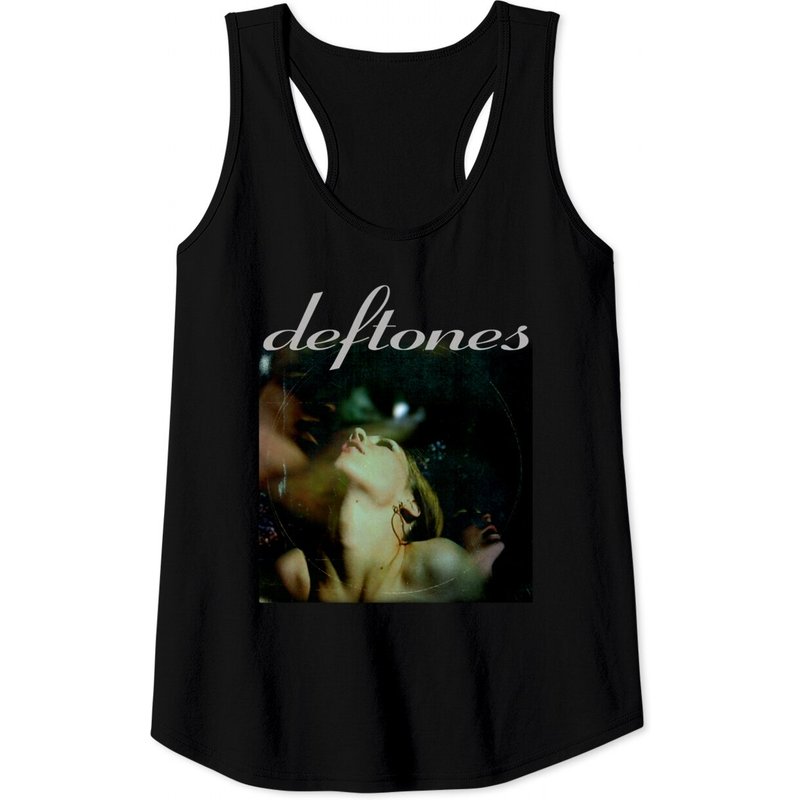 Deftones Men's Tank Tops in Black — Mens T Shirts