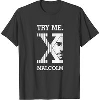Malcolm X Men's T-Shirt - Black