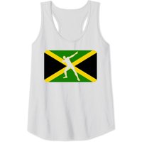 Usain Bolt Jamaica Tank Tops for Men in Dark Grey — Mens T Shirts