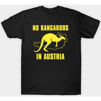 T-shirt pour hommes No Kangaroos In Austria — T-shirts pour hommes