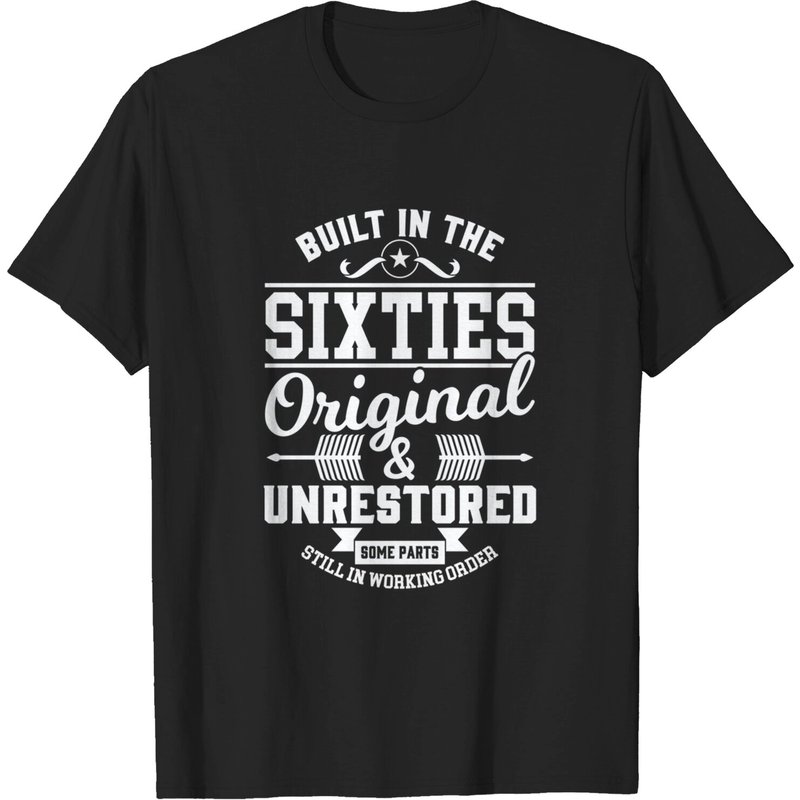 Built In The Sixties Original & Unrestored Men's T-Shirt — Mens T Shirts
