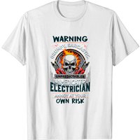 T-shirt pour hommes Grumpy Electrician — T-shirts pour hommes