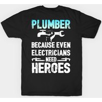 T-shirt Plombier Électricien - Design Unique pour Plombiers — T-shirts pour hommes