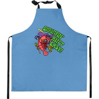 Shrimpin' Ain't Easy - Shrimp Kitchen Apron