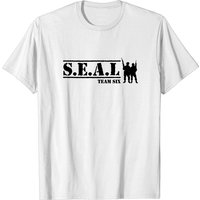 T-shirt militaire Seal Team Six pour hommes