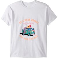 On A Dark Desert Highway Cool Wind In My Hair Men's T-Shirt — Mens T Shirts