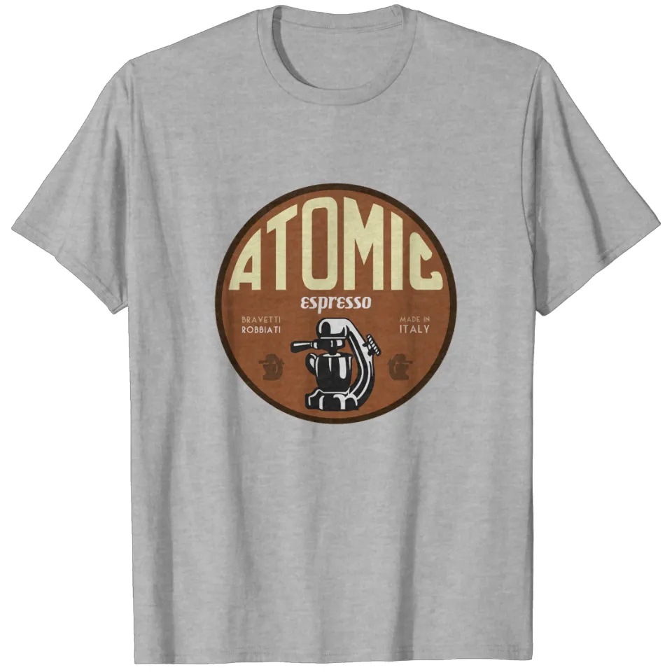 Atomic Espresso - Espresso T-Shirt for Men in Royal Blue — Mens T Shirts