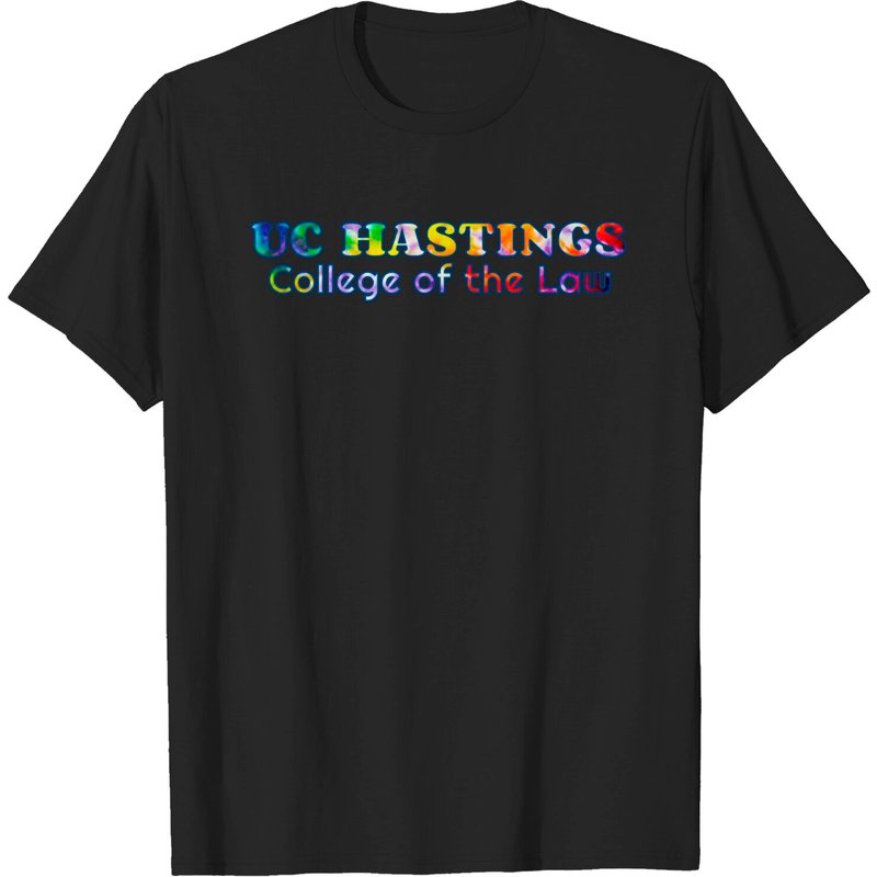 T-shirt Tie Dye UC Hastings College of the Law pour hommes — T-shirts pour hommes