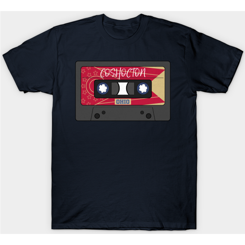 Coshocton Ohio Men's T-Shirt in Black