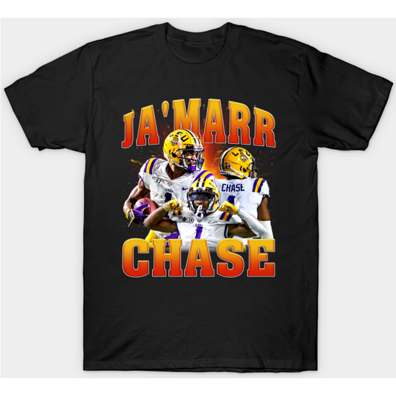 Ja'marr Chase Men's T-Shirt in Black