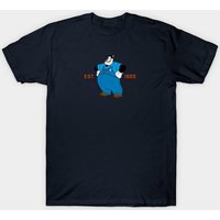 T-shirt noir pour hommes Peg Leg Pete Est. 1925
