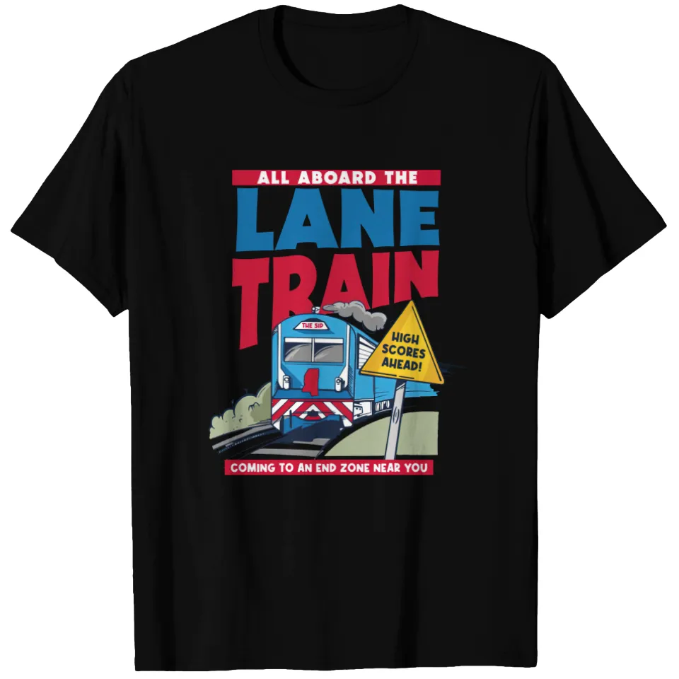 Lane Train Men's T-Shirt - All Aboard the Lane Train — Mens T Shirts