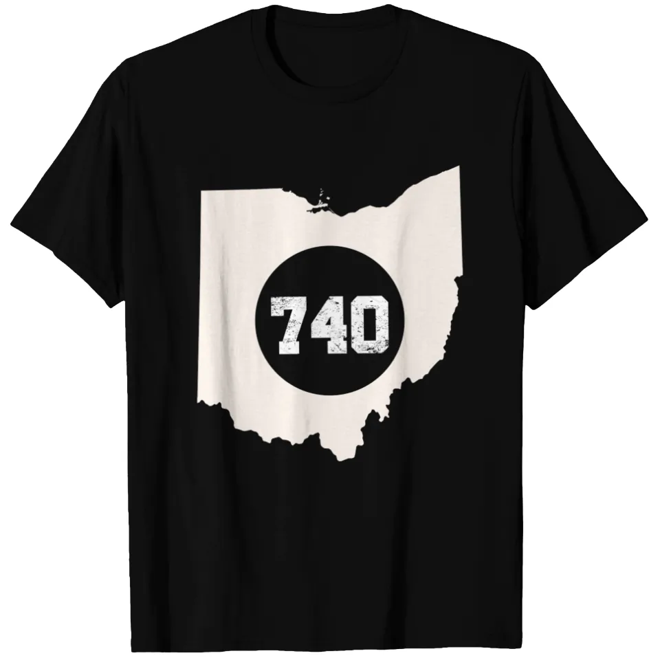 740 - 740 Men's T-Shirt in Black — Mens T Shirts