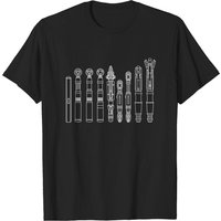 Who's Screwdriver - Who Men's T-Shirt in Black