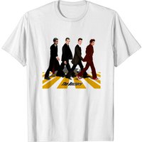 Les Docteurs à Abbey Road - T-shirt Doctor Who pour hommes — T-shirts pour hommes
