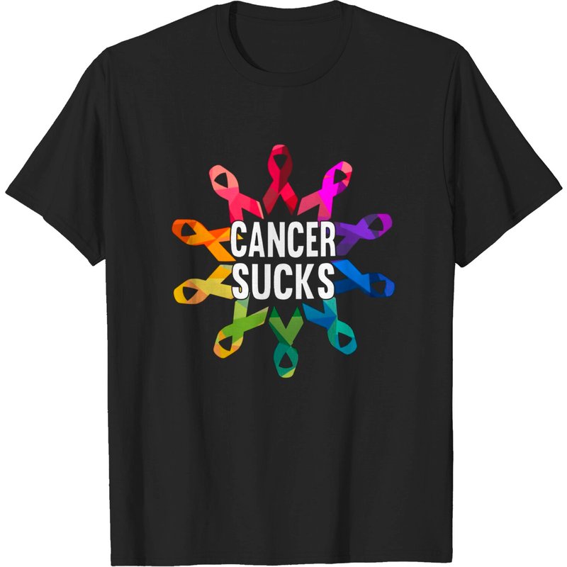 T-shirt de soutien aux survivants du cancer - Cancer Sucks — T-shirts pour hommes