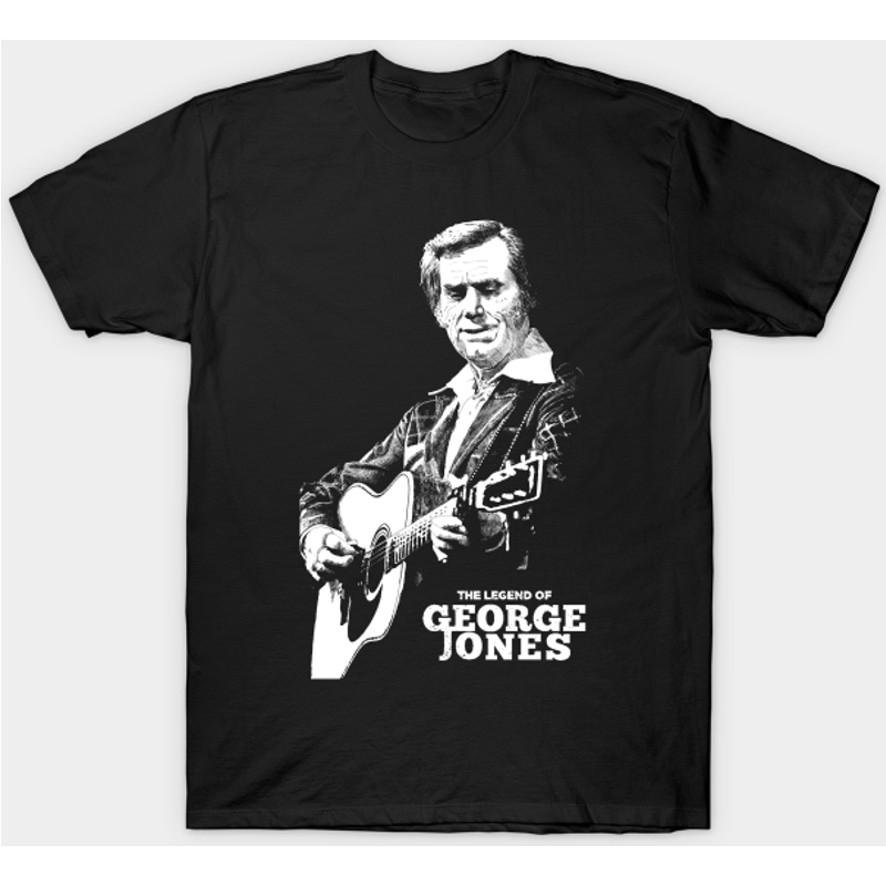 T-shirt noir pour hommes George Jones — T-shirts pour hommes