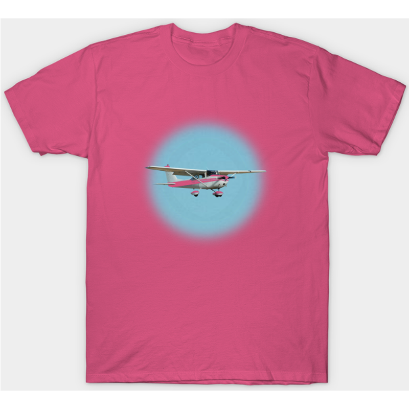 T-shirt pour hommes Cessna 182 en noir