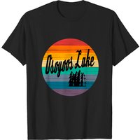 T-shirt noir pour hommes Osoyoos Lake — T-shirts pour hommes