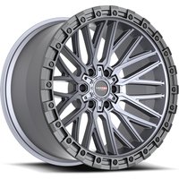 Vortek Off-Road VRT-608 Titanium Wheels - 20x10 - 5x127 Bolt Pattern — Wheels & Rims