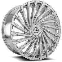 Roues Azara Aza-501 Chrome - Taille 24x9, Motif de Boulons 5x115