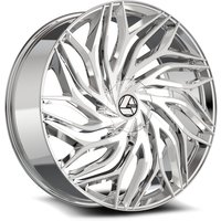 Azara Aza-537 Chrome Wheels - 18x8 - 5x100 Bolt Pattern