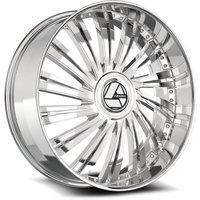 Azara AZX-102 Chrome Wheels - 28x9.5 - 6x135 Bolt Pattern
