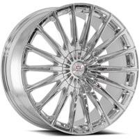 Cavallo CLV-34 Chrome Wheels - 18x8 - 4x100 Bolt Pattern - 35 Offset