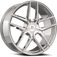 Cavallo CLV-55 Chrome Wheels 18x8 5x100 Bolt Pattern 35 Offset — Wheels & Rims