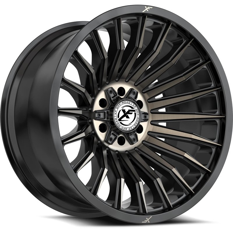 Roues XF Off-Road XF-231 Teintées Bronze Noir - 17x9 - 5x127 — Roues et jantes