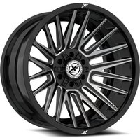 XF Off-Road XF-234 Gloss Black Milled Wheels - 17x9 - 5x127