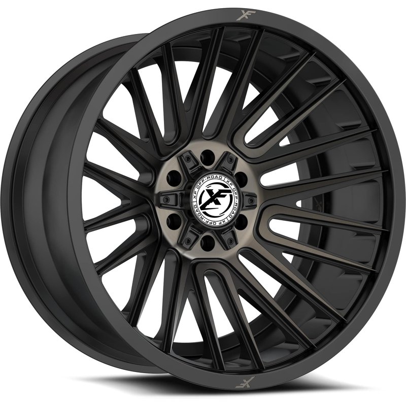 Roues XF Off-Road XF-234 Noir Bronze Teinté - 17x9 - 5x127 — Roues et jantes