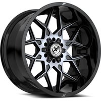 XF Off-Road XF-238 Black Gray Tinted Wheels - 20x10 -5x127 -12 Offset — Wheels & Rims