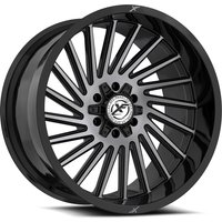 XF Off-Road XF-239 Black Brushed Wheels - 20x10 - 5x127 -12 Offset — Wheels & Rims