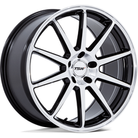 TSW TW004 Canard Machined Black 19x10.5 Rims 5x114.3 Bolt Pattern — Wheels & Rims