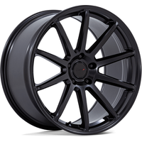 TSW TW004 Canard Matte Black 19x10.5 Wheels 5x114.3 Bolt Pattern