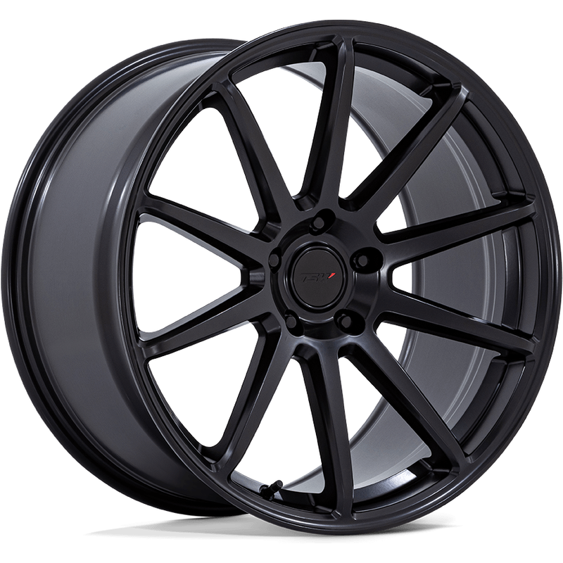 TSW TW004 Canard Matte Black 19x10.5 Wheels 5x114.3 Bolt Pattern — Wheels & Rims