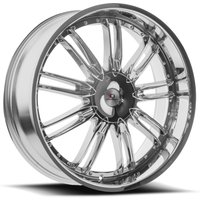 Cavallo CLV-54 Chrome Wheel - 18x8 - 4x100 Bolt Pattern - 35 Offset
