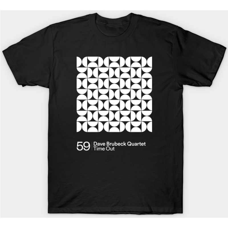 T-shirt pour hommes Time Out - Dave Brubeck en bleu royal — T-shirts pour hommes