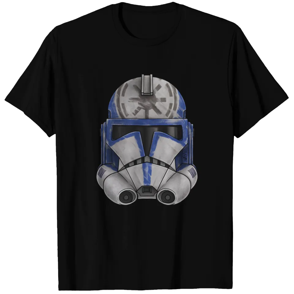 Arc Trooper Jesse Helmet T-Shirt for Men - Black — Mens T Shirts
