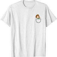 T-shirt Peppermint Patty In Pocket - Snoopy pour hommes