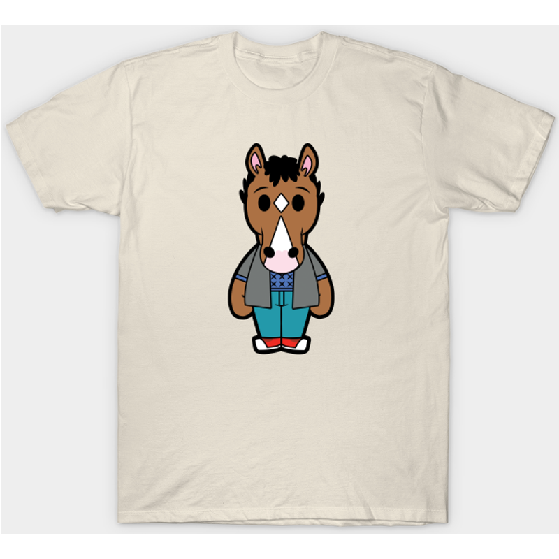 T-shirt pour hommes Bojack Horseman Chibi en bleu royal — T-shirts pour hommes