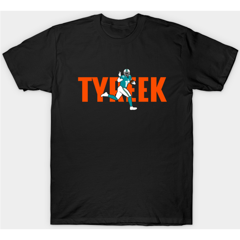 T-shirt Tyreek Peace Miami Football Tyreek Hill pour hommes — T-shirts pour hommes