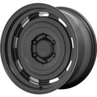 KMC Wheel KM720 Roswell Satin Black 17x8.5 5x108 Bolt Pattern