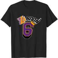 LA Bron 66 - T-shirt Lebron James pour hommes — T-shirts pour hommes