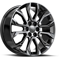 O.E. Revolution G-38 Gloss Black Milled Wheels - 22x9 - 6x139.7