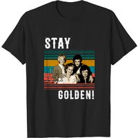 T-shirt Vintage Stay Golden pour hommes